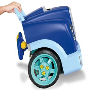 اسباب بازی موتور خودرو Motor Car Engine مدل کاپوت ماشین پلیس Repair Truck Police Set _اسباب بازی ماشین